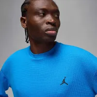Nike Jordan Flight Mountainside мужские Long-Sleeve Waffle Shirt синий