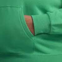 Nike Sportswear Club Fleece женская Pullover Толстовка с капюшоном (большие размеры) цвет зеленый