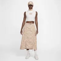 Nike Naomi Osaka жіноча Mock-Neck Cropped Tank Top колір сірий