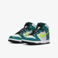Nike Dunk High Big детские Кроссовки цвет белый