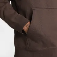 Nike Solo Swoosh мужские Fleece Pullover Толстовка с капюшоном цвет коричневый
