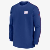 New York Giants Sideline Coach Men’s Nike NFL Long-Sleeve Top синий