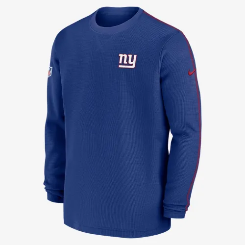 New York Giants Sideline Coach Men’s Nike NFL Long-Sleeve Top синий