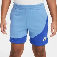 Nike Sportswear Little детские On the Move French Terry шорты синий