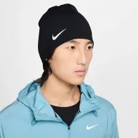 Nike Peak Dri-FIT Running Beanie колір чорний