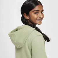 Nike Sportswear Club Fleece Big дитячі Толстовка з капюшоном колір зелений
