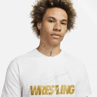 Nike Wrestling чоловічі футболка колір білий