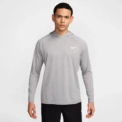 Nike Swim Hydroguard чоловічі Long-Sleeve Hooded Top колір сірий