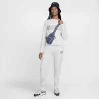 Nike Sportswear Club Fleece жіноча Crew-Neck світшот колір коричневий
