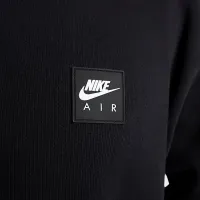 Nike Air мужские Full-Zip Fleece Толстовка с капюшоном цвет черный