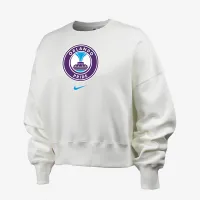 Orlando Pride Phoenix Fleece женская Nike NWSL Crew-Neck свитшот цвет белый