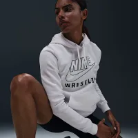 Nike жіноча Wrestling Pullover Толстовка з капюшоном колір білий