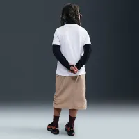 Nike Sportswear Big детские футболка цвет белый