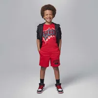 Nike Jordan Little детские Mesh PE шорты цвет красный