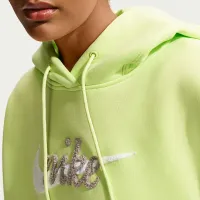 Nike Sportswear Phoenix Fleece жіноча оверсайз Logo Толстовка з капюшоном Yellow