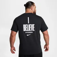 Nike мужские Running футболка цвет черный
