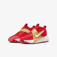 Nike Team Hustle D 12 Big детские баскетбольные Кроссовки цвет красный