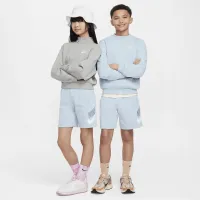 Nike Sportswear Club Fleece Big детские French Terry шорты синий