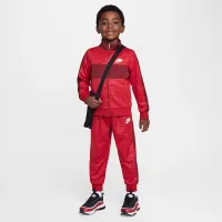 Nike Dri-FIT Sportswear Textuколір червоний Club Little дитячі 2-Piece Tricot комплект колір червоний