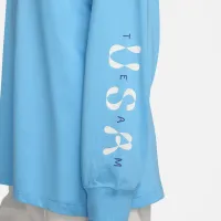 USA Essentials жіноча Nike Long-Sleeve Top блакитний