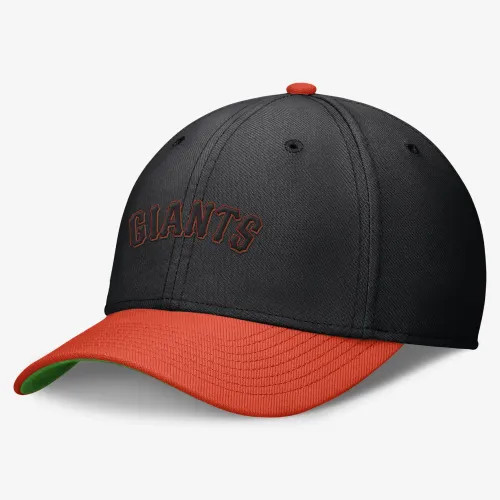 San Francisco Giants Rewind Cooperstown Swoosh мужские Nike Dri-FIT MLB Hat цвет черный
