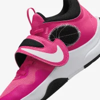 Nike Team Hustle D 11 Big детские баскетбольные Кроссовки Pink