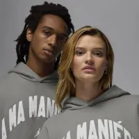 Nike Jordan x A Ma манера мужские Толстовка с капюшоном цвет серый