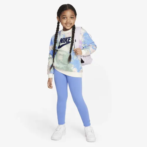 Nike Sci-Dye Crew and Leggings Set Little Kids 2-Piece Set Blue