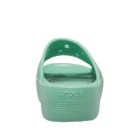 Шлёпанцы Crocs Classic Platform Slide 208180-3UG - Зеленые