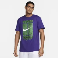 NikeCourt чоловічі Tennis футболка колір фіолетовий