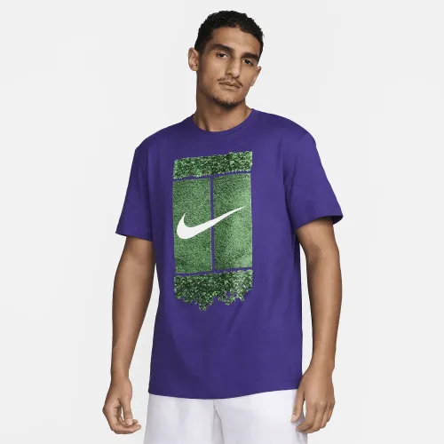 NikeCourt чоловічі Tennis футболка колір фіолетовий