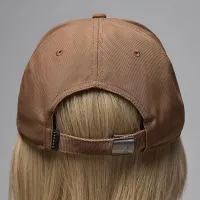 Nike Jordan Rise Cap Adjustable Hat колір коричневий