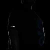 Nike Rise 365 Run Energy мужские Dri-FIT Short-Sleeve Running Top цвет черный