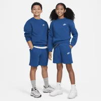 Nike Sportswear Club Fleece Big детские French Terry шорты синий