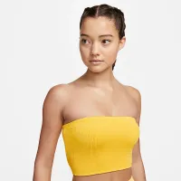 Nike жіноча Bandeau Midkini Swim Top Yellow