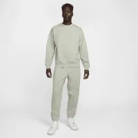 Nike Solo Swoosh мужские Fleece Crew цвет зеленый