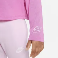 Nike Notebook Print Long Sleeve Knit Top Toddler Top Pink