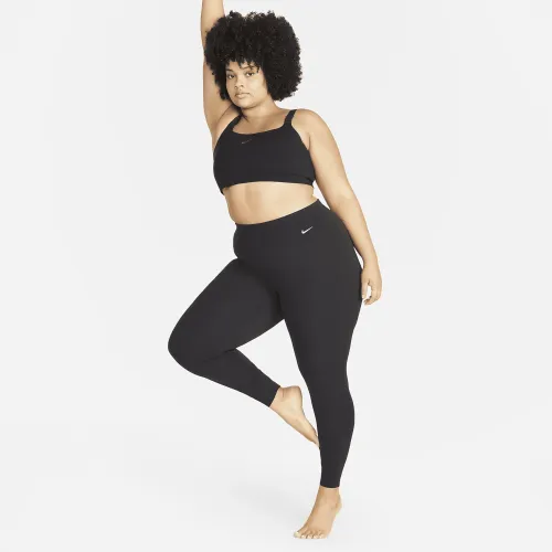 Nike Zenvy женская Gentle-Support С высокой Талией Full-Length лосины (большие размеры) цвет черный