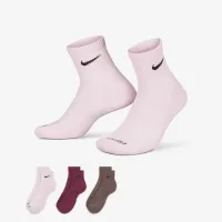 Nike Everyday Plus Cushioned тренировочные Ankle носки (3 пары) многоцветный