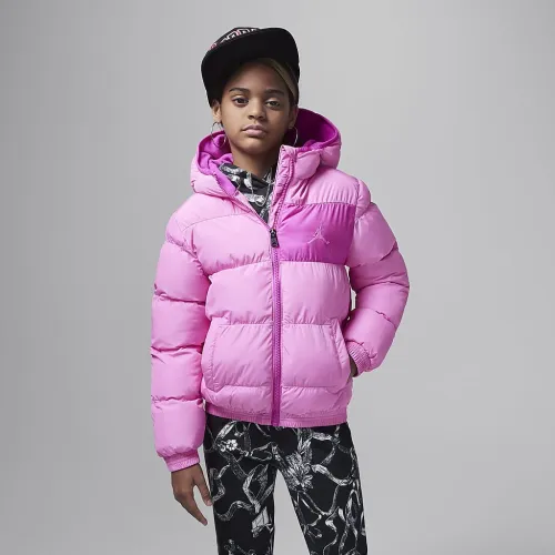 Nike Jordan Essentials Big детские Midweight Puffer Pink