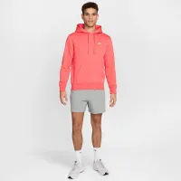 Nike Club чоловічі Pullover Fleece Толстовка з капюшоном Orange