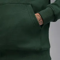 Nike Jordan Flight Fleece мужские Pullover Толстовка с капюшоном цвет зеленый