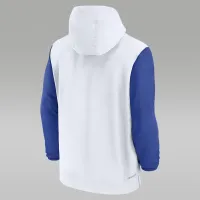 Florida Gators Sideline Pre-Game Player мужские Nike College 1/2-Zip Hooded Куртка цвет белый