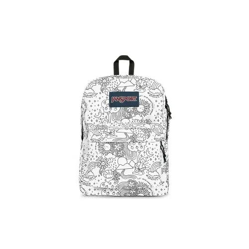 Рюкзак JanSport SuperBreak One EK0A5сумкаW231 - білийчорний