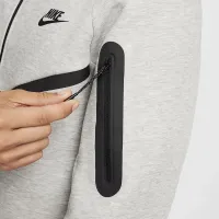 Nike Tech мужские Full-Zip Windrunner Толстовка с капюшоном цвет серый
