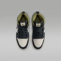Nike Jordan 1 Mid SE Little детские Кроссовки цвет коричневый
