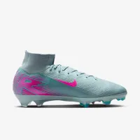 Nike Mercurial Superfly 10 Elite FG High-Top футбольні бутси колір сірий