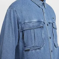 Nike NOCTA Opal чоловічі Button-Down Top блакитний