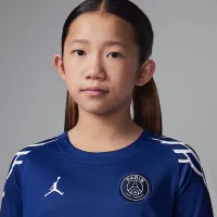 Nike Paris Saint-Germain 2024/25 Stadium Fourth Big дитячі Jordan Dri-FIT Soccer Replica Jersey блакитний