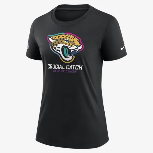 Jacksonville Jaguars Crucial Catch жіноча Nike NFL футболка колір чорний